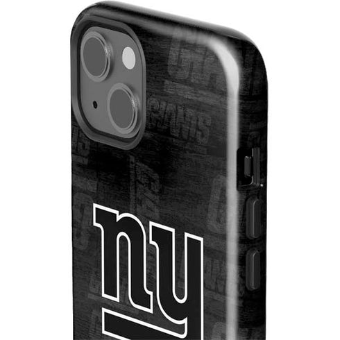 NFL New York Giants Black & White iPhone 15 Impact Case